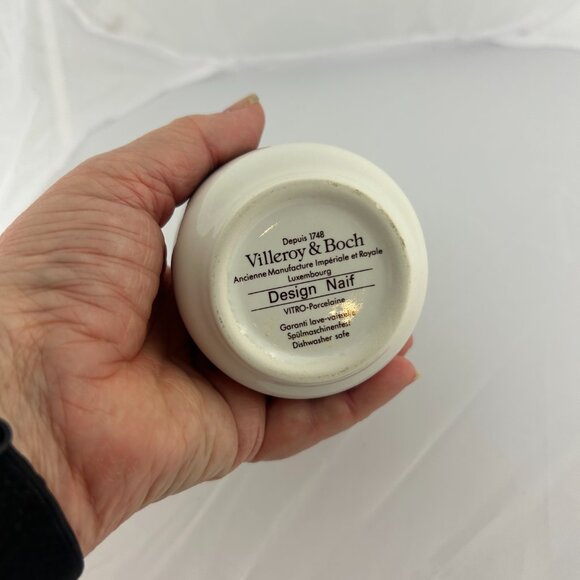 Villeroy & Boch Design Naif Handled Oil Cruet Pitcher Syrup Bottle NO Stopper - Picture 5 of 12